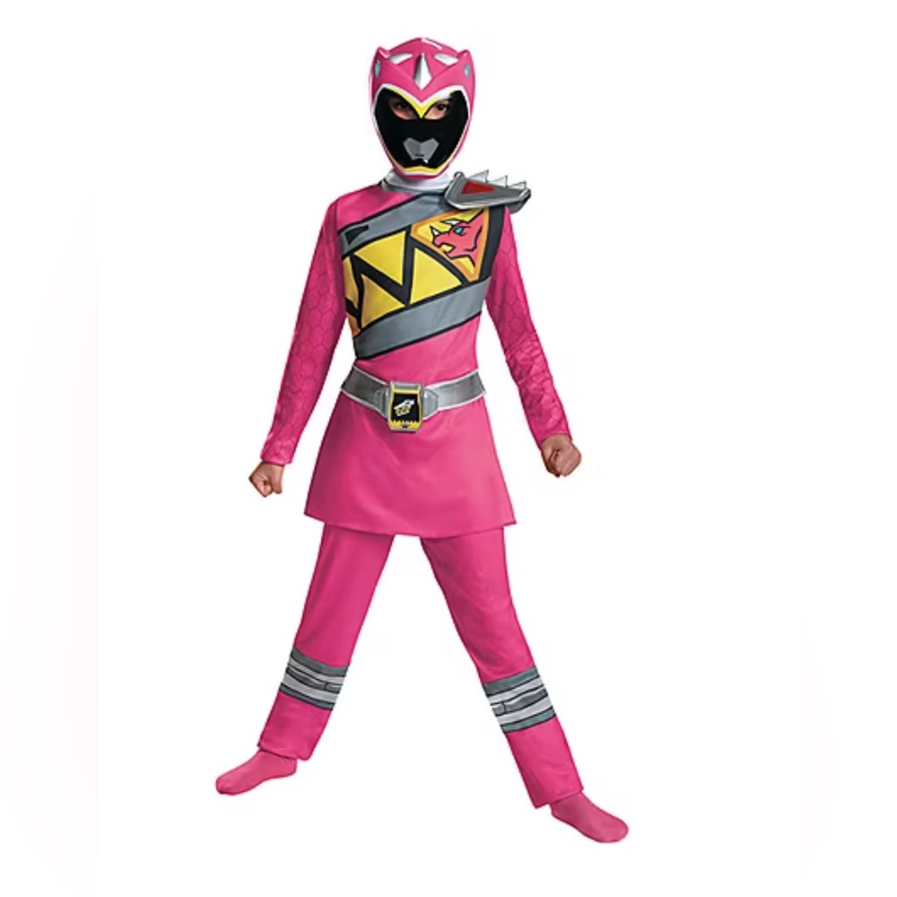 Disguise Power Rangers Red and White Costume